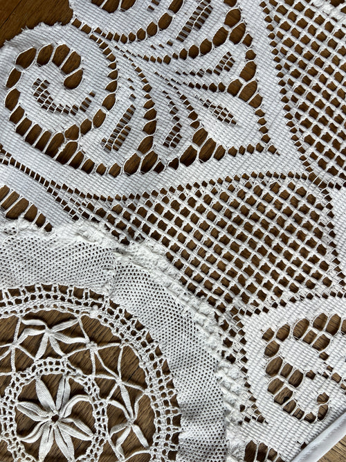Reworked vintage lace belt